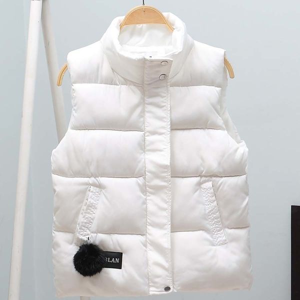 women's vests fashion winter vest for collar sleeveless short coat jacket waistcoat female autumn clothing 230111, Black;white
women's vests fashion winter vest for collar sleeveless short coat jacket waistcoat female autumn clothing 230111, Black;white