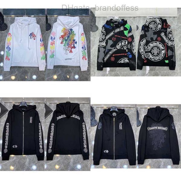 luxury jackets men's fashion sweatshirts men women classic hoodies ch zipper hooded sweater designer cross pullover sanskrit hoodie cas, Black
luxury jackets men's fashion sweatshirts men women classic hoodies ch zipper hooded sweater designer cross pullover sanskrit hoodie cas, Black