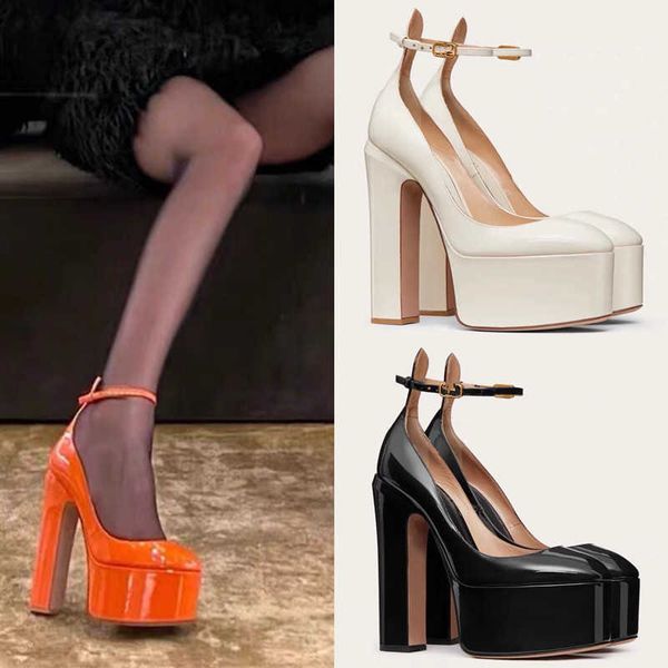 dress shoes sandals women's fashion sandals summer new 2022 round toe thick sole super high heels metal decorative buckle party sandals, Black
dress shoes sandals women's fashion sandals summer new 2022 round toe thick sole super high heels metal decorative buckle party sandals, Black