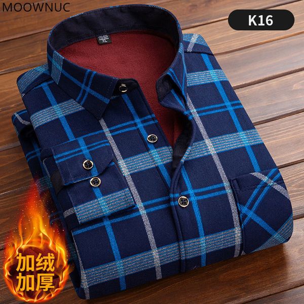 men's casual shirts autumn/winter fashion long sleeve plaid fleece and thick warm large size 230111, White;black
men's casual shirts autumn/winter fashion long sleeve plaid fleece and thick warm large size 230111, White;black