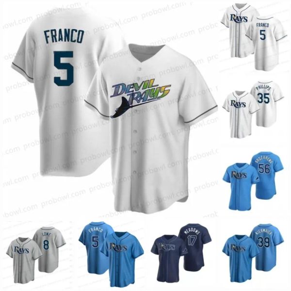 custom tampa bay 5 wander franco rays jersey tyler glasnow randy arozaren brandon lowe yandy diaz mike zunino kevin kiermaier brett phillips, Blue;black
custom tampa bay 5 wander franco rays jersey tyler glasnow randy arozaren brandon lowe yandy diaz mike zunino kevin kiermaier brett phillips, Blue;black