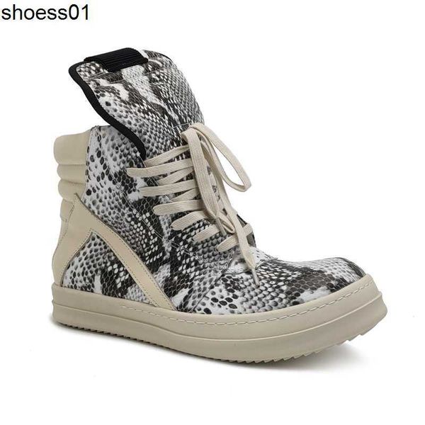rrirowees guangzhou men's shoes genuine leather snake skin round head thick bottom casual autumn winter lace up inverted triangle men&#, Black
rrirowees guangzhou men's shoes genuine leather snake skin round head thick bottom casual autumn winter lace up inverted triangle men&#, Black