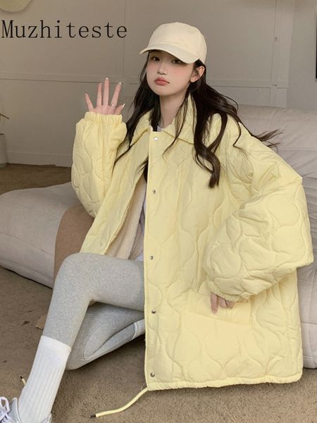 women's down parkas autumn winter lingge cotton suit solid color lapel loose korean large size coat jackets jacket 230111, Black
women's down parkas autumn winter lingge cotton suit solid color lapel loose korean large size coat jackets jacket 230111, Black