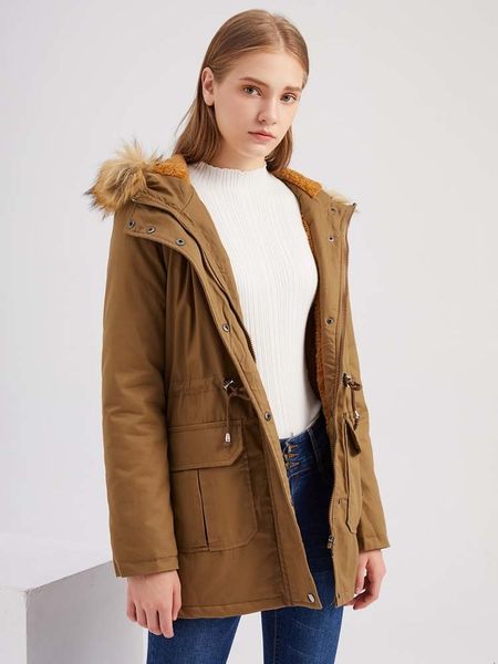 women's down parkas winter oversized jacket fashion hooded loose abrigo mujer thick cotton padded quilted coats female overcoat 230111, Black
women's down parkas winter oversized jacket fashion hooded loose abrigo mujer thick cotton padded quilted coats female overcoat 230111, Black