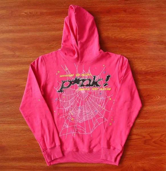 23ss designer pullover pink sp5der young thug 555555 hoodies senior classic leisure multicolor autumn winter men shoe printing spider web co, Black
23ss designer pullover pink sp5der young thug 555555 hoodies senior classic leisure multicolor autumn winter men shoe printing spider web co, Black