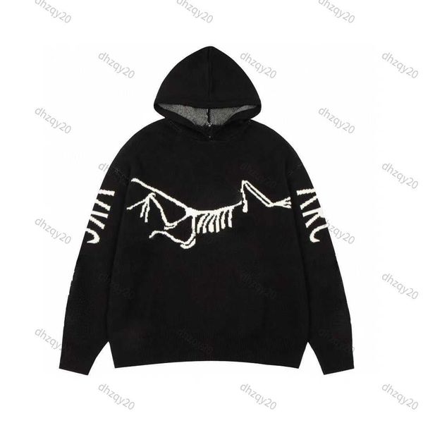 arc mens sweater designer knit hoodie autumn winter warm round neck pullover arm chest letter jacquard casual shirt couple fashion loose swe, White;black
arc mens sweater designer knit hoodie autumn winter warm round neck pullover arm chest letter jacquard casual shirt couple fashion loose swe, White;black