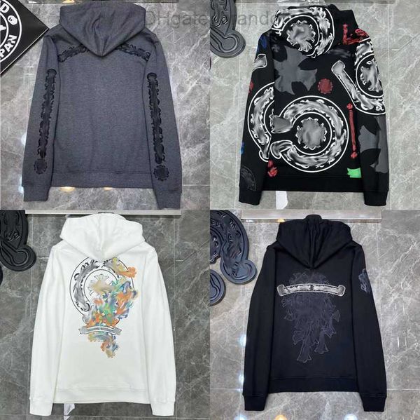 men's luxury jackets fashion sweatshirts men women classic hoodies ch zipper hooded sweater designer cross pullover sanskrit hoodie cas, Black
men's luxury jackets fashion sweatshirts men women classic hoodies ch zipper hooded sweater designer cross pullover sanskrit hoodie cas, Black