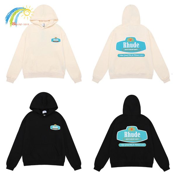 men's hoodies sweatshirts racing crest print black apricot rhude hoodie hooded men women 1 1 heavy fabric high street oversized pullove
men's hoodies sweatshirts racing crest print black apricot rhude hoodie hooded men women 1 1 heavy fabric high street oversized pullove