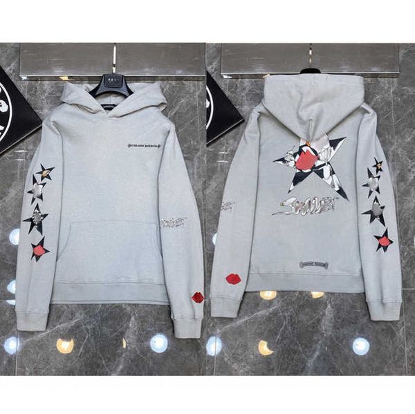 fashion men's luxury jackets sweatshirts men women classic hoodies ch zipper hooded sweater designer cross pullover sanskrit hoodie cas, Black
fashion men's luxury jackets sweatshirts men women classic hoodies ch zipper hooded sweater designer cross pullover sanskrit hoodie cas, Black