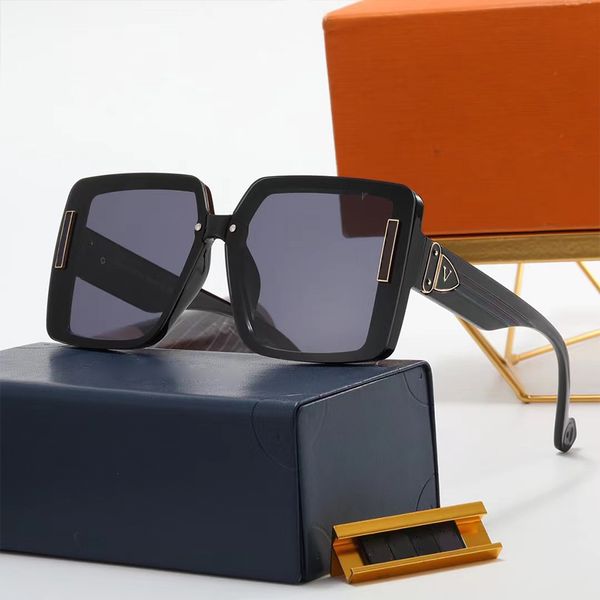 

Designer Square Women Sunglass Stylish Mens Sunglasses Casual Large Frame Goggle 6 Colors