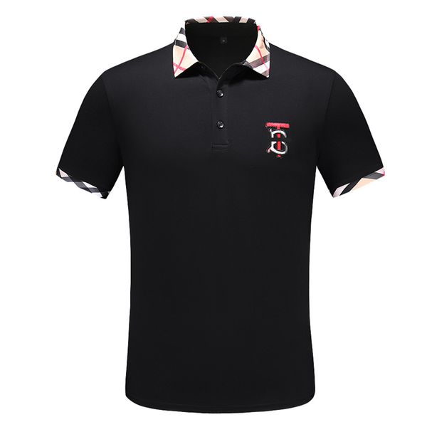mens stylist polo shirts luxury italy men clothes short sleeve fashion casual men's summer t shirt many colors are available asian size, White;black
mens stylist polo shirts luxury italy men clothes short sleeve fashion casual men's summer t shirt many colors are available asian size, White;black