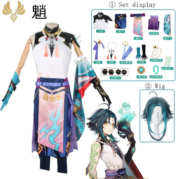 costume accessories anime genshin impact xiao cosplay carnival halloween party performance outfit game suit uniform drop ship 230110, Silver
costume accessories anime genshin impact xiao cosplay carnival halloween party performance outfit game suit uniform drop ship 230110, Silver