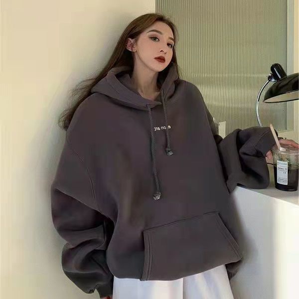 men's hoodies sweatshirts warm oversized printed women's sweatshirt autumn winter style wool loose letter 230111, Black
men's hoodies sweatshirts warm oversized printed women's sweatshirt autumn winter style wool loose letter 230111, Black