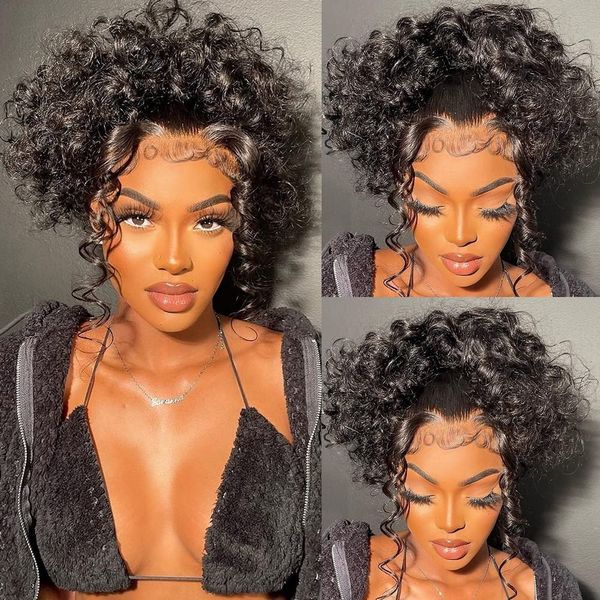 transparent hd curly human hair wigs 360 full lace pre plucked high ponytail bun 360 lace frontal wigs with baby hair natural short diva1, Black;brown
transparent hd curly human hair wigs 360 full lace pre plucked high ponytail bun 360 lace frontal wigs with baby hair natural short diva1, Black;brown