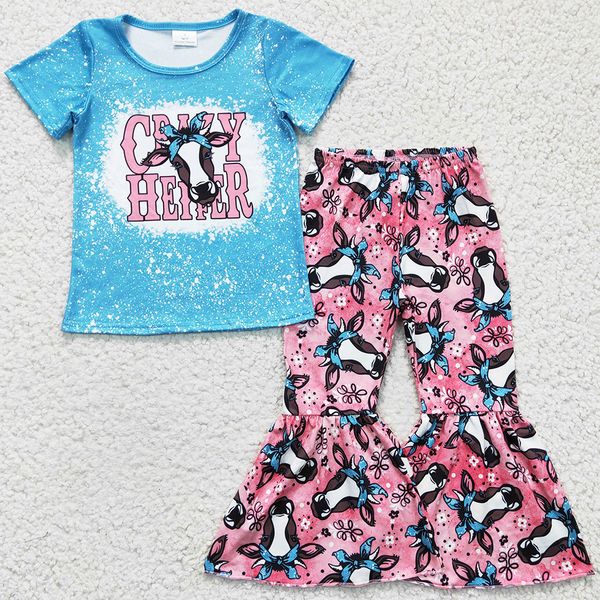 rts wholesale baby girl clothes set cow print heifer cute kids clothes girls boutique bell bottoms outfits toddler kid sets, White
rts wholesale baby girl clothes set cow print heifer cute kids clothes girls boutique bell bottoms outfits toddler kid sets, White