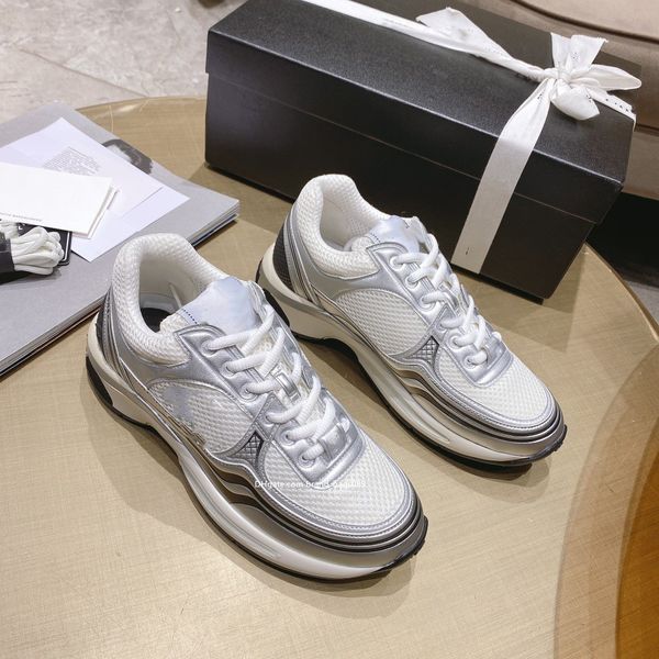 2023 luxury designer height increasing shoes grind metal sheepskin silver color matching casual shoes breathable mesh women's fashion s, Black;white
2023 luxury designer height increasing shoes grind metal sheepskin silver color matching casual shoes breathable mesh women's fashion s, Black;white