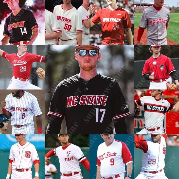 custom nc state baseball jersey white j.t. jarrett lujames groover iii josh hood devonte brown dominic pilolli noah soles payton green jacob, Blue;black
custom nc state baseball jersey white j.t. jarrett lujames groover iii josh hood devonte brown dominic pilolli noah soles payton green jacob, Blue;black