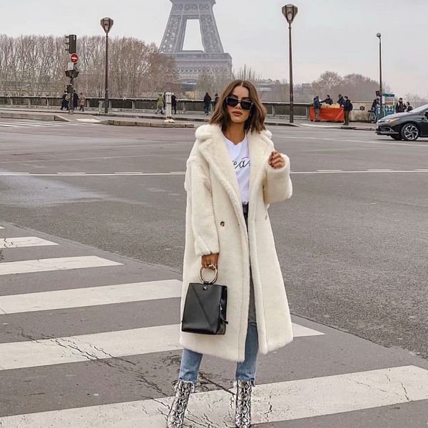 women's knits tees women autumn winter thick warm teddy coat fashion female christmas cashmere jacket casual long wool coats overcoat 1, White
women's knits tees women autumn winter thick warm teddy coat fashion female christmas cashmere jacket casual long wool coats overcoat 1, White