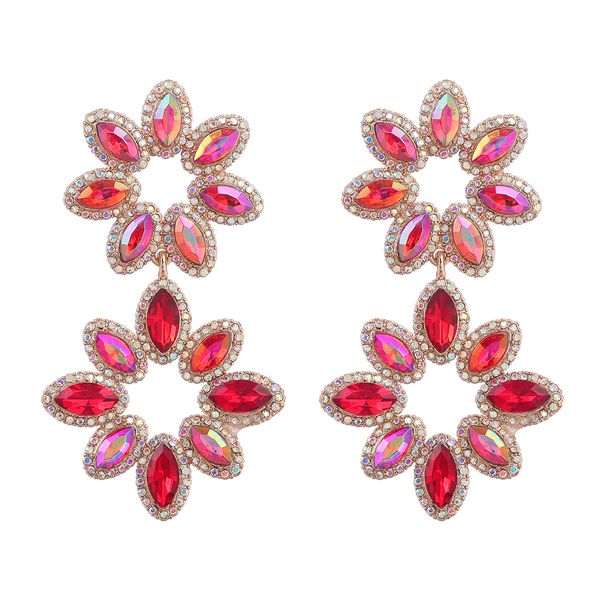 europe and the united states chandelier exaggerated multi-layer alloy diamond-encrusted flower earrings lady, Silver
europe and the united states chandelier exaggerated multi-layer alloy diamond-encrusted flower earrings lady, Silver
