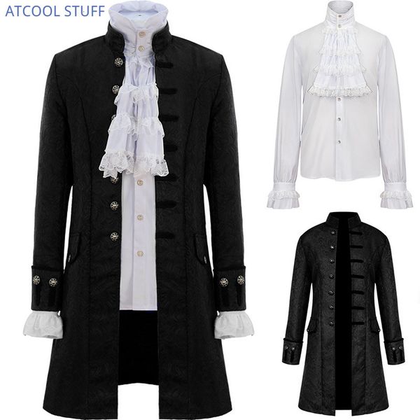 costume accessories men steampunk trench coat shirt vintage prince overcoat medieval renaissance jacket victorian edwardian cosplay 230111, Silver
costume accessories men steampunk trench coat shirt vintage prince overcoat medieval renaissance jacket victorian edwardian cosplay 230111, Silver