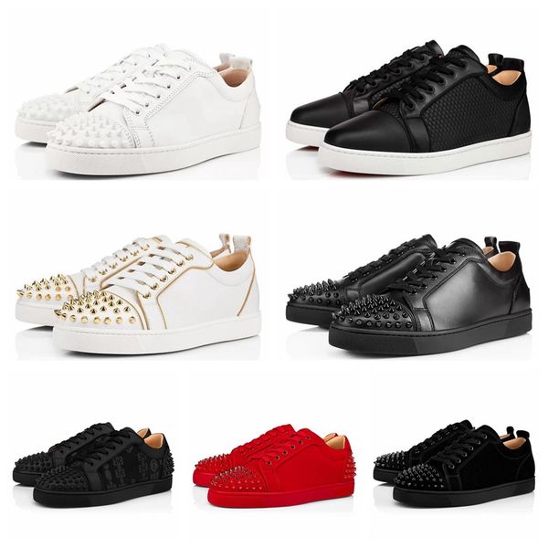 designer low red shoes casual spikes shoe luxury men women rivets bottoms bottom loafers suede leather platform vintage fashion party traine, Black
designer low red shoes casual spikes shoe luxury men women rivets bottoms bottom loafers suede leather platform vintage fashion party traine, Black