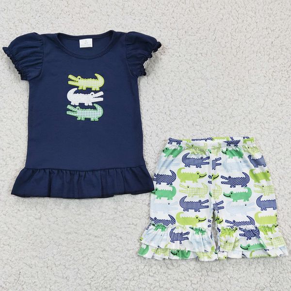 rts baby girl clothes set cotton crocodile embroidery boutique kids sibling clothing boys outfits fashion toddler girls summer suit wholesal, White
rts baby girl clothes set cotton crocodile embroidery boutique kids sibling clothing boys outfits fashion toddler girls summer suit wholesal, White