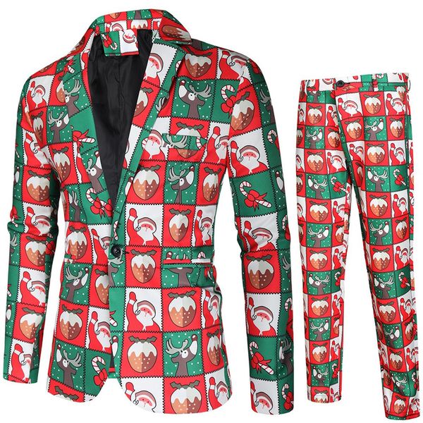 men's suits blazers fashion party coat casual slim fit blazer buttons 3d christmas floral print painting set #t2g 230111, White;black
men's suits blazers fashion party coat casual slim fit blazer buttons 3d christmas floral print painting set #t2g 230111, White;black