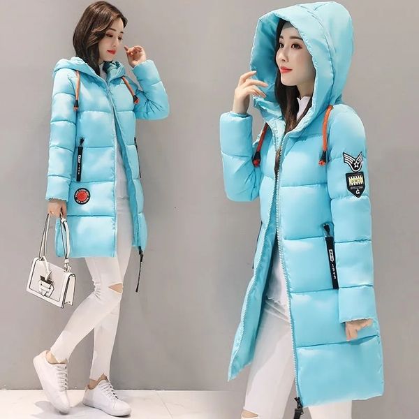 women's down parkas female snow winter lady hooded jacket slim thicken warm girl coat middle long student casual cotton outwear 230111, Black
women's down parkas female snow winter lady hooded jacket slim thicken warm girl coat middle long student casual cotton outwear 230111, Black