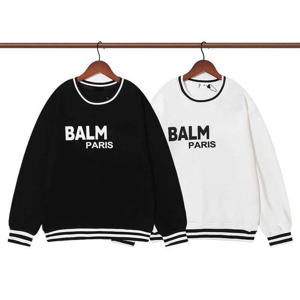 cotton sweatshirt mens sweater blam designer sweaters men women hoodie long-sleeved tshirt fashion round neck pullover coat, Black
cotton sweatshirt mens sweater blam designer sweaters men women hoodie long-sleeved tshirt fashion round neck pullover coat, Black