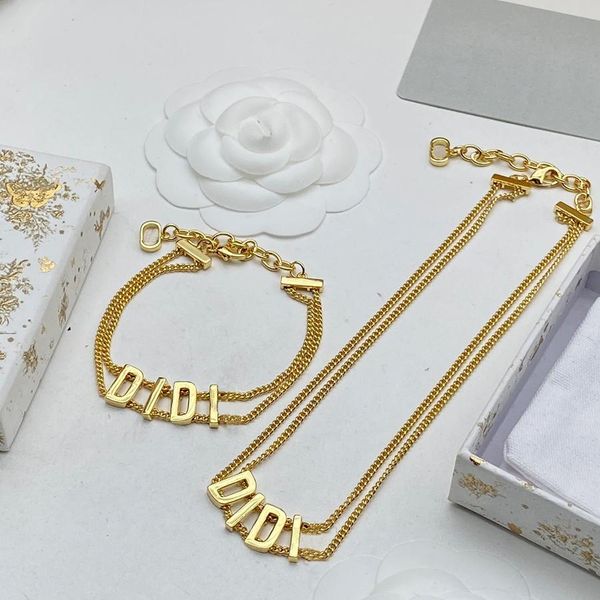 stylish women letter necklace designer bracelet personality design temperament jewelry, Silver
stylish women letter necklace designer bracelet personality design temperament jewelry, Silver