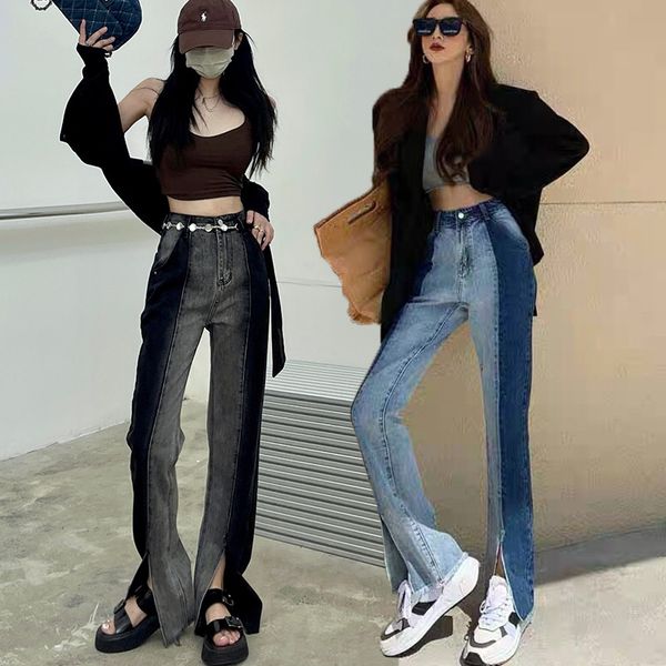 women's jeans ilares korean fashion baggy woman high waist vintage clothes pant women y2k pants streetwear female clothing 230110, Blue
women's jeans ilares korean fashion baggy woman high waist vintage clothes pant women y2k pants streetwear female clothing 230110, Blue