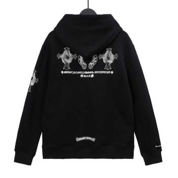 fashion men's luxury sweatshirts jackets men women classic hoodies ch zipper hooded sweater designer cross pullover sanskrit hoodie cas, Black
fashion men's luxury sweatshirts jackets men women classic hoodies ch zipper hooded sweater designer cross pullover sanskrit hoodie cas, Black