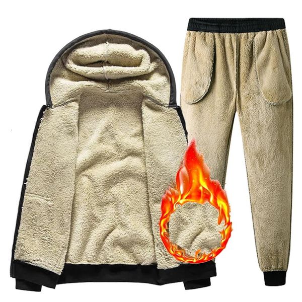 men's hoodies sweatshirts warm suit winter thicken hoodies men women sportswear thermal fleece sweatshirt pants windproof streetwear ca, Black
men's hoodies sweatshirts warm suit winter thicken hoodies men women sportswear thermal fleece sweatshirt pants windproof streetwear ca, Black