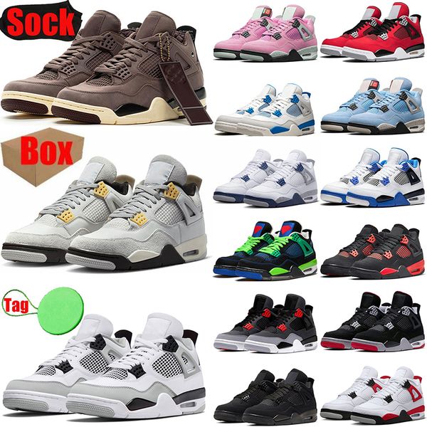 4 basketball shoes for men women high 4s violet ore military black cat red thunder oreo cactus jack university blue infrared pn dust sports, White;red
4 basketball shoes for men women high 4s violet ore military black cat red thunder oreo cactus jack university blue infrared pn dust sports, White;red