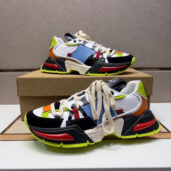 luxury brand lovers walking shoes new autumn and winter color matching leather increased thick bottom sneakers
luxury brand lovers walking shoes new autumn and winter color matching leather increased thick bottom sneakers