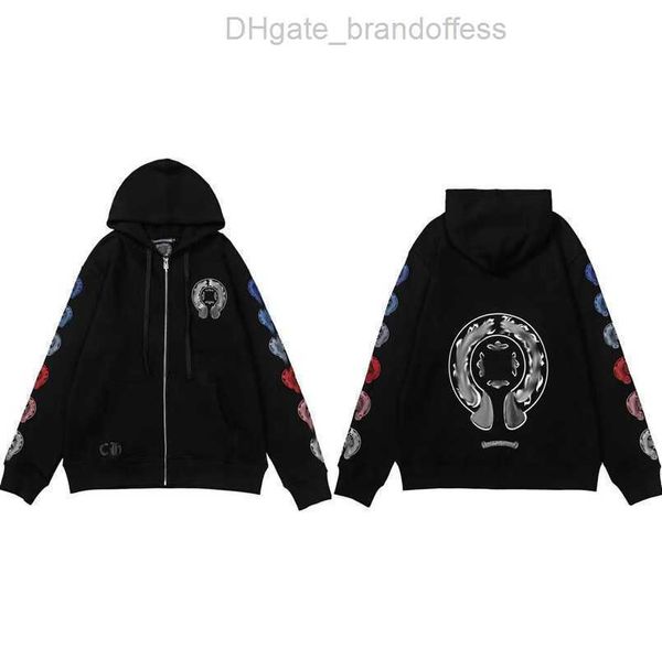 fashion men's jackets luxury sweatshirts men women classic hoodies ch zipper hooded sweater designer cross pullover sanskrit hoodie cas, Black
fashion men's jackets luxury sweatshirts men women classic hoodies ch zipper hooded sweater designer cross pullover sanskrit hoodie cas, Black