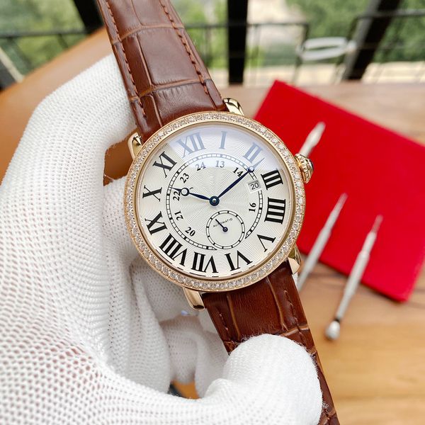 luxury watches diamonds bezel automatic mechanical mens 41mm roman numeral hour markers stainless steel waterproof luminous designer wristwa, Slivery;brown
luxury watches diamonds bezel automatic mechanical mens 41mm roman numeral hour markers stainless steel waterproof luminous designer wristwa, Slivery;brown