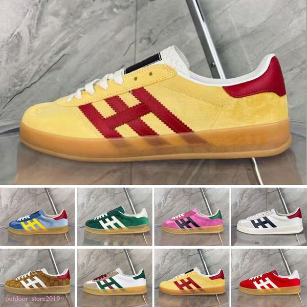 shoes gazelle fashion designer sneakers flats striped luxurys platform green suede silk velvet mens womens 35-44
shoes gazelle fashion designer sneakers flats striped luxurys platform green suede silk velvet mens womens 35-44