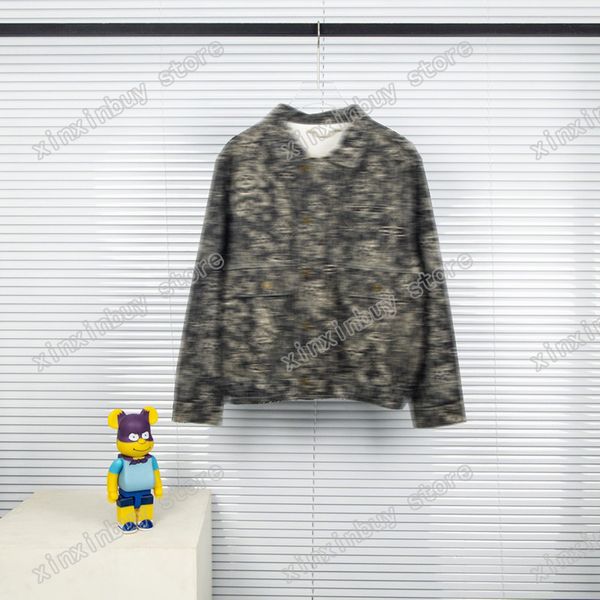 xinxinbuy men designer coat denim sets panelled pocket emboss star letters jacquard paris women black m-2xl, Black;brown
xinxinbuy men designer coat denim sets panelled pocket emboss star letters jacquard paris women black m-2xl, Black;brown