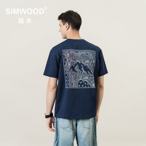 men's tshirts summer paisley pattern print tshirts men oversize 260g 100 cotton fabric plus size brand clothing 230110, White;black
men's tshirts summer paisley pattern print tshirts men oversize 260g 100 cotton fabric plus size brand clothing 230110, White;black