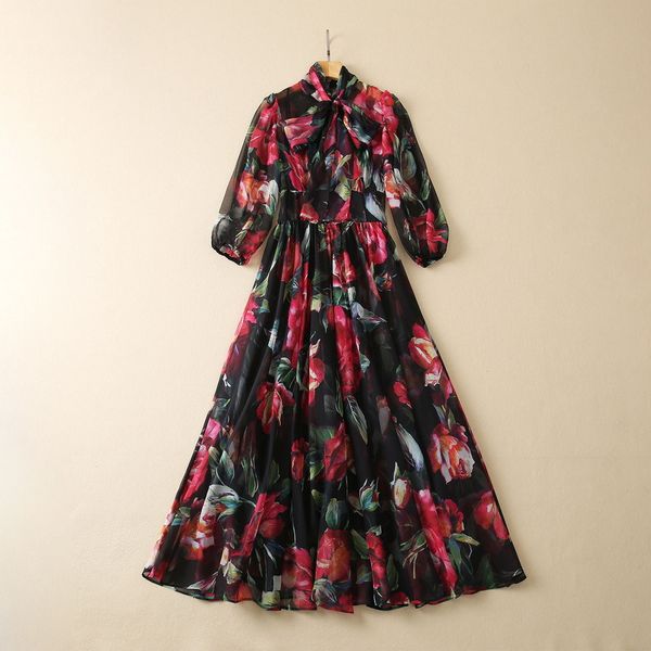 milan runway dress 2023 spring summer stand collar 1/2 sleeve print fashion designer dresses brand same style dress 0111-2, Black;pink
milan runway dress 2023 spring summer stand collar 1/2 sleeve print fashion designer dresses brand same style dress 0111-2, Black;pink