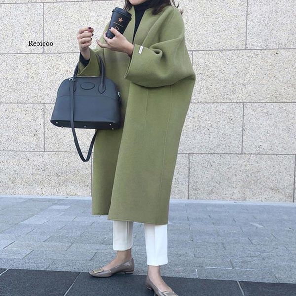 women's knits tees winter elegant wool long coat for women korean fashion slim cape female solid color lapel sleeve 230111, White
women's knits tees winter elegant wool long coat for women korean fashion slim cape female solid color lapel sleeve 230111, White