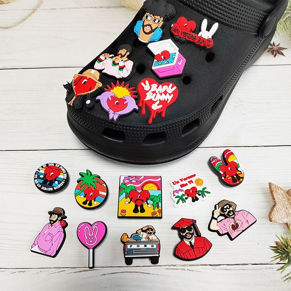 anime charms wholesale childhood memories bad bunny funny gift cartoon charms shoe accessories pvc decoration buckle soft rubber clog charms, Blue
anime charms wholesale childhood memories bad bunny funny gift cartoon charms shoe accessories pvc decoration buckle soft rubber clog charms, Blue