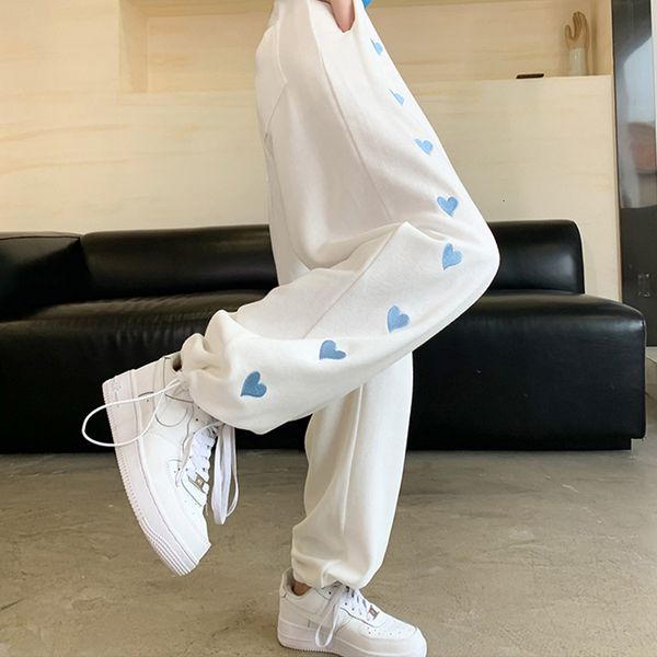 women's pants s white heart print sweatpants for women autumn baggy fashion oversize jogging balck trousers female joggers street 23011, Black;white
women's pants s white heart print sweatpants for women autumn baggy fashion oversize jogging balck trousers female joggers street 23011, Black;white