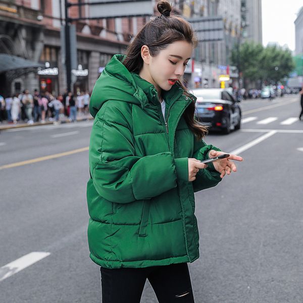 women's down parkas autumn winter jacket hooded women coat loose cottonpadded short jackets female warm casual overcoat 230111, Black
women's down parkas autumn winter jacket hooded women coat loose cottonpadded short jackets female warm casual overcoat 230111, Black