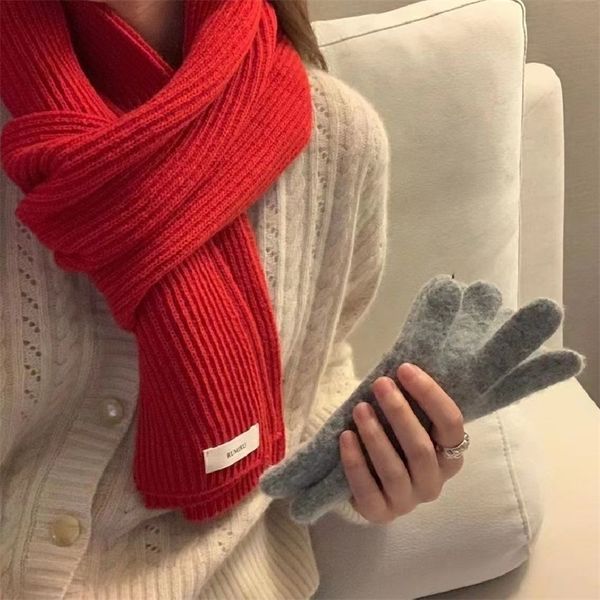 red scarf winter christmas knitted wool scarves new year women girls cute pretty ornaments thickened scarfs warm keeping snow antler, Blue;gray
red scarf winter christmas knitted wool scarves new year women girls cute pretty ornaments thickened scarfs warm keeping snow antler, Blue;gray