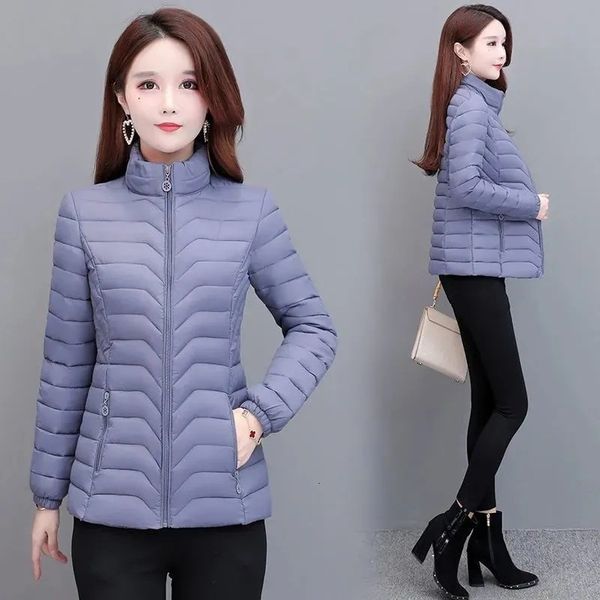 women's down parkas winter short jacket solid high stand collar slim cotton padded casual thick ladies coats female outwear 230111, Black
women's down parkas winter short jacket solid high stand collar slim cotton padded casual thick ladies coats female outwear 230111, Black