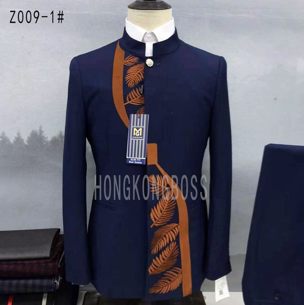 men's suits blazers 2 pcs suit set jacket pants / fashion casual boutique single breasted stand collar tunic coat trousers 230111, White;black
men's suits blazers 2 pcs suit set jacket pants / fashion casual boutique single breasted stand collar tunic coat trousers 230111, White;black