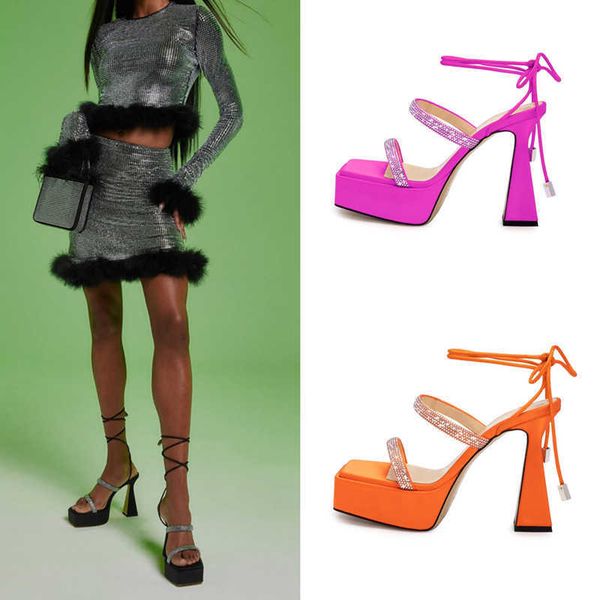 dress shoes sandals women's open toe rhinestone sandals 2022 summer new thick soled horseshoe high heels cross lace up shoes banquet sa, Black
dress shoes sandals women's open toe rhinestone sandals 2022 summer new thick soled horseshoe high heels cross lace up shoes banquet sa, Black