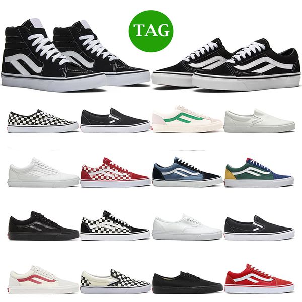 designers old skool casual skateboard shoes ak8 high low black white mens womens fashion outdoor flat size 36-44
designers old skool casual skateboard shoes ak8 high low black white mens womens fashion outdoor flat size 36-44